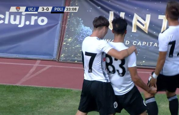 U Cluj - Poli Timișoara 3-0, victorie clară pentru ardeleni la debutul în noul sezon » Toate rezultatele + clasamentul actualizat
