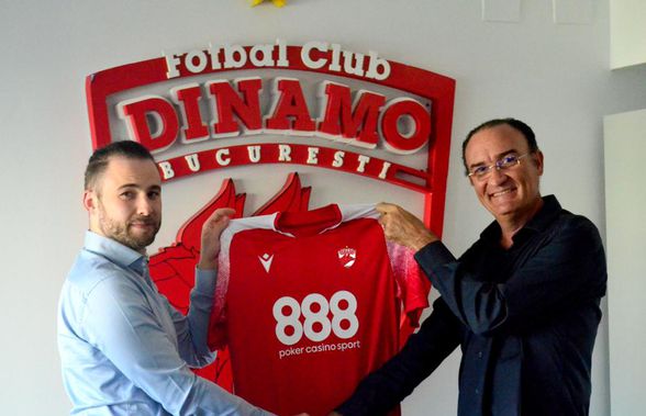 888 devine sponsor oficial al clubului Dinamo București FC pentru sezonul 2022-23