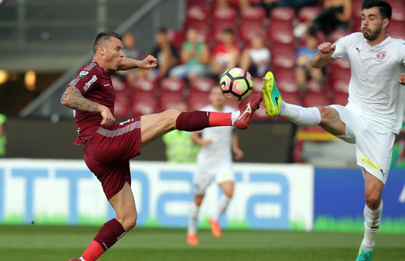 Nicolae Badea l-a convins! Fostul atacant al lui CFR Cluj a semnat cu roș-albii: „Putem face treabă aici”