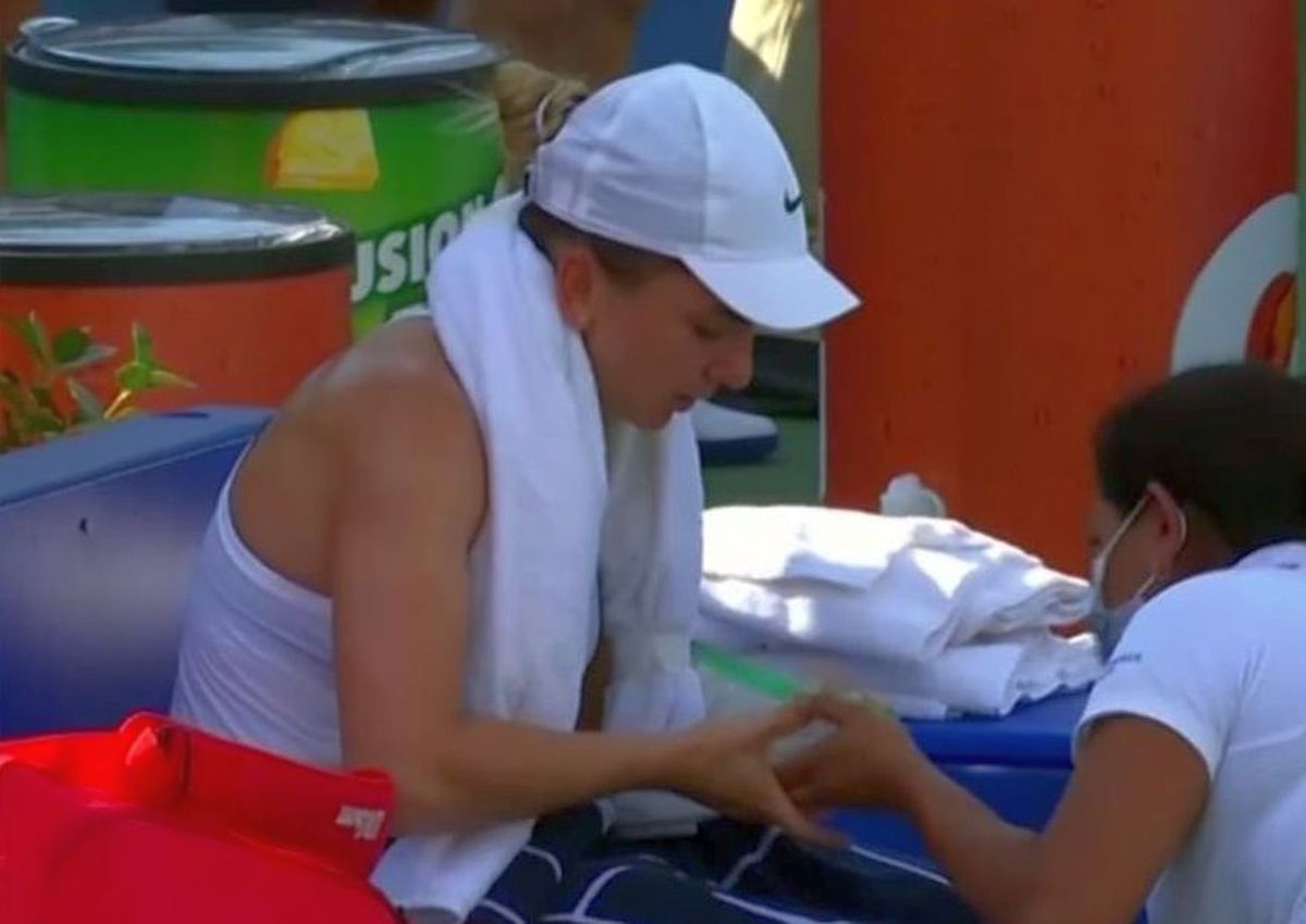 Simona Halep, abandon la Washington