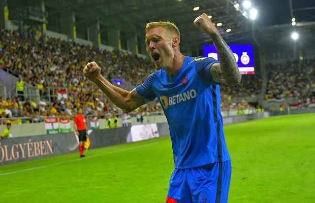 Victorie à la Steaua » FCSB, succes norocos cu Dunajska Streda la singurul șut pe poartă