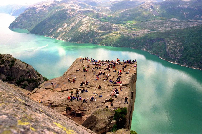 Traseul până la Preikestolen durează aproximativ două ore / foto: Imago Images