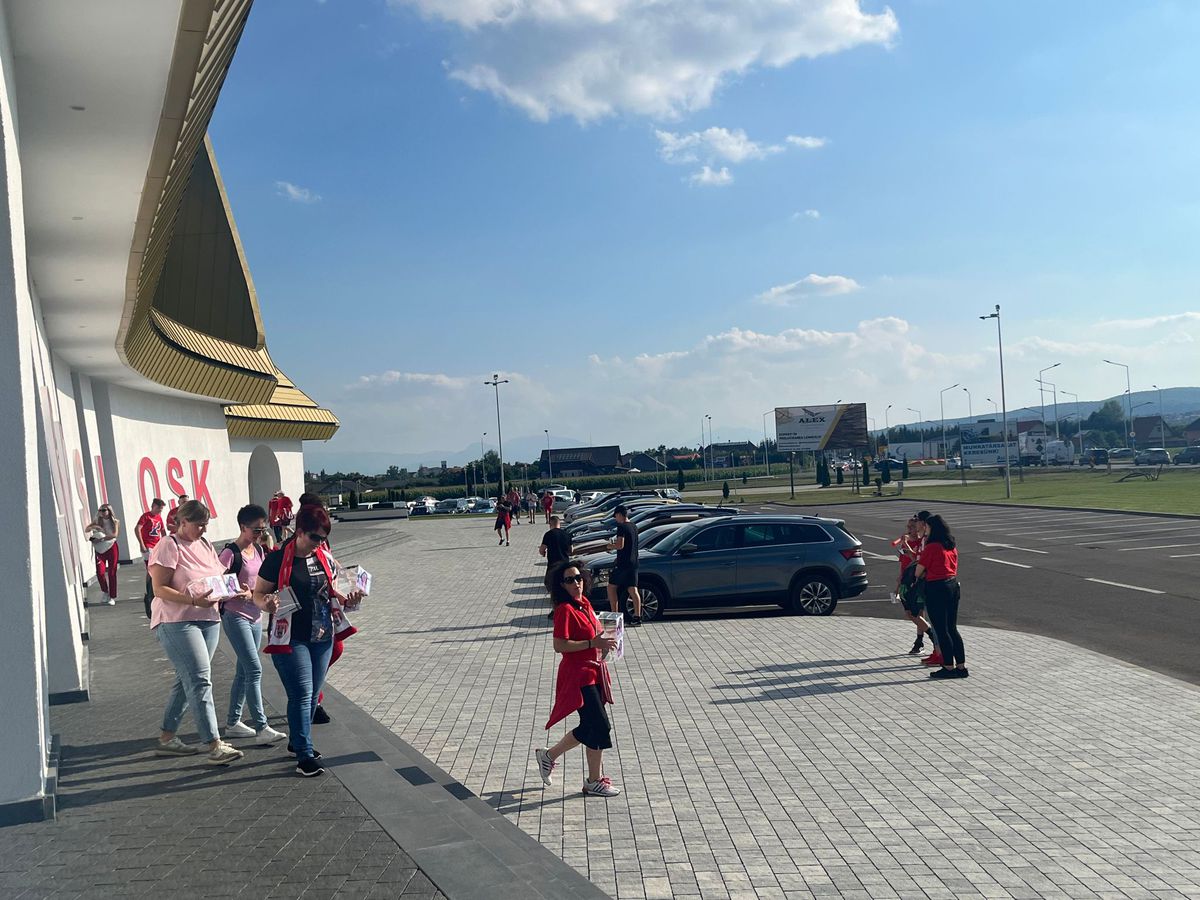 Sepsi - CSKA Sofia, imagini dinainte de meci