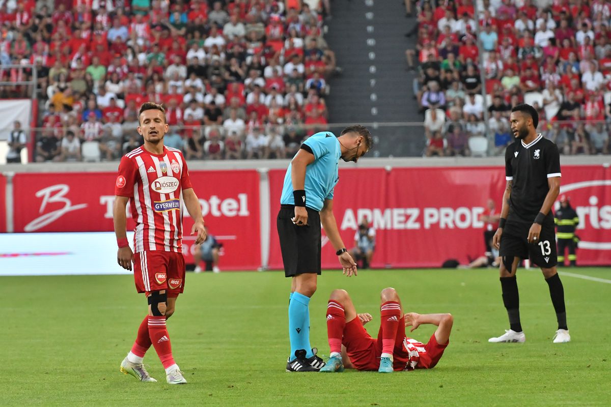 Penalty ușor primit de Sepsi în prima repriză cu CSKA: „plonjonul” lui Ștefănescu a contat decisiv