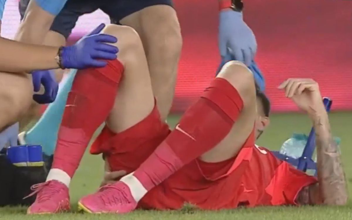 Pierdere pentru FCSB » S-a accidentat în prima repriză a meciului cu CSKA 1948