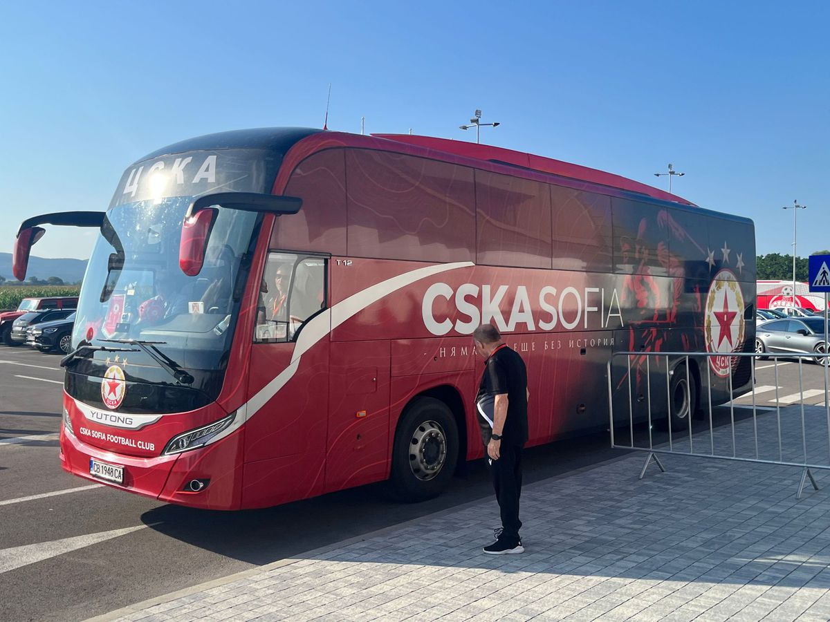 Sepsi - CSKA Sofia, imagini dinainte de meci