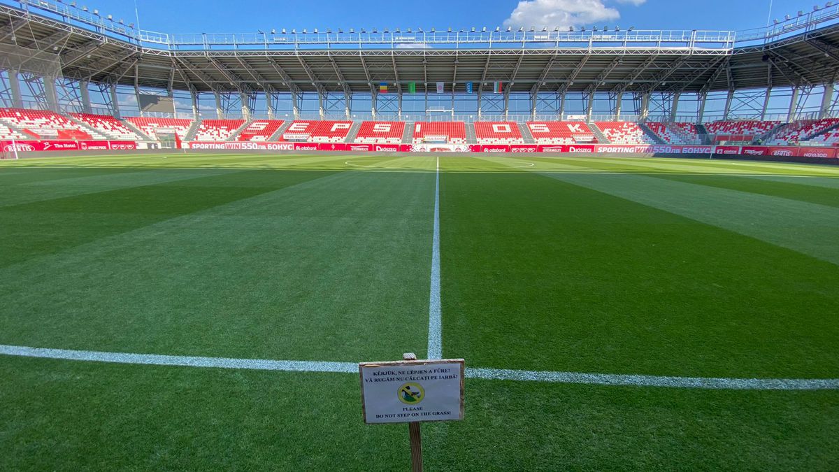 Sepsi - CSKA Sofia, imagini dinainte de meci