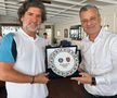Nelu Varga și cadoul primit din partea turcilor de la Adana / Sursă foto: Facebook@ Adana Demirspor Kulübü