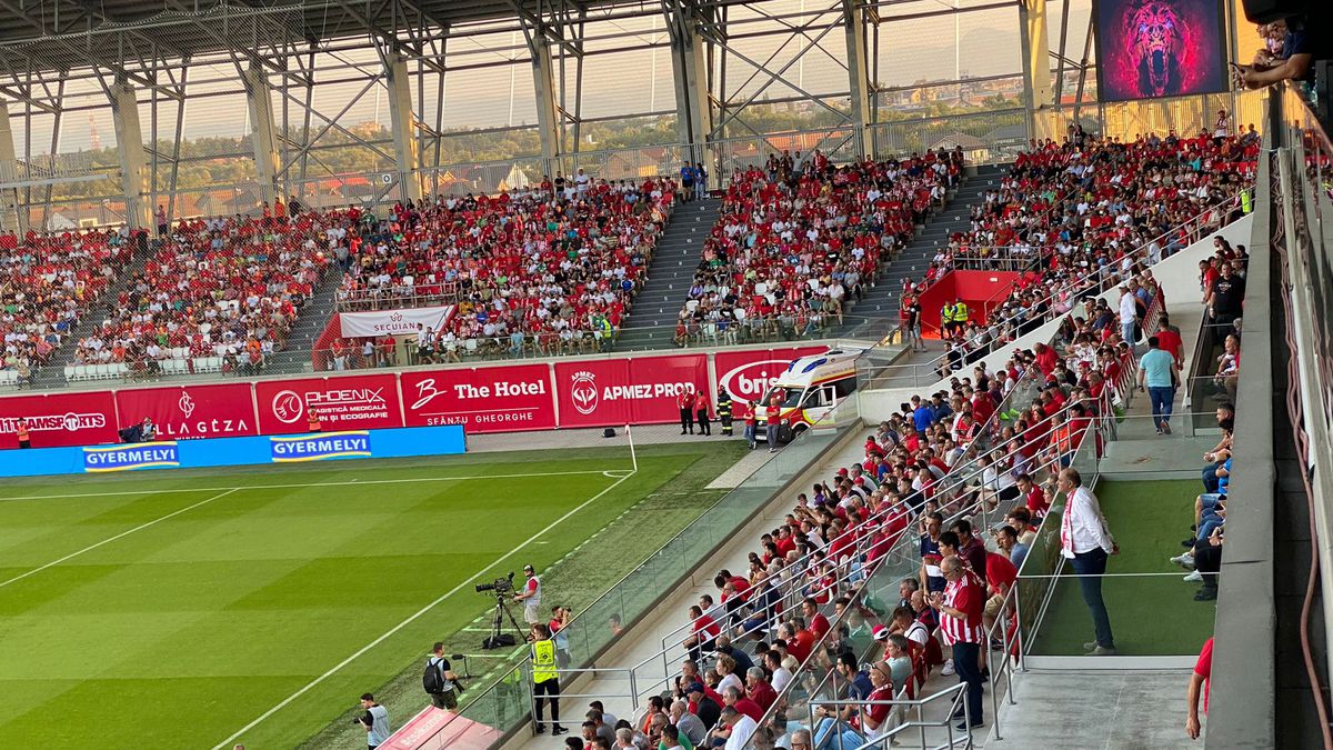 Sepsi - CSKA Sofia, imagini dinainte de meci