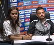 FOTO Margarita Peychinska, translator la conferința CSKA înainte de FCSB