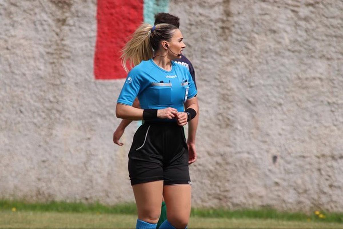 Emanuela Rusta, arbitru de rezervă în FCSB - CSKA 1948 Sofia