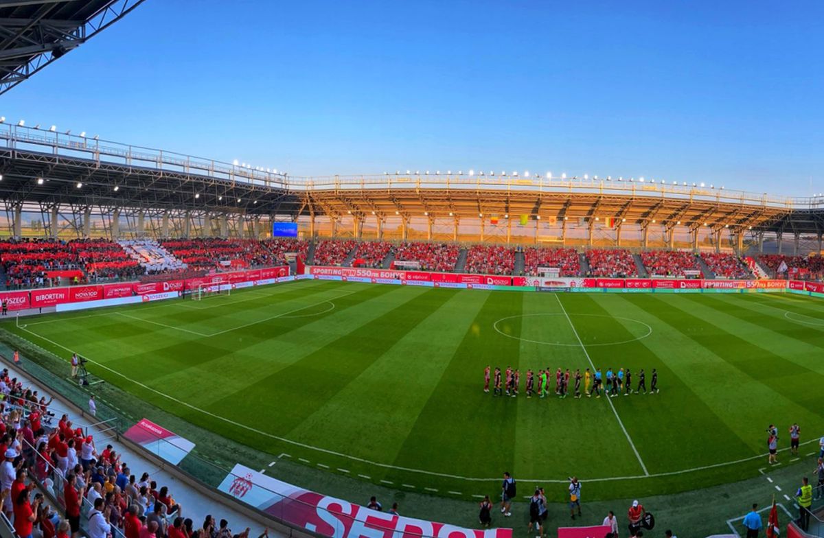 Sepsi - CSKA Sofia, imagini dinainte de meci