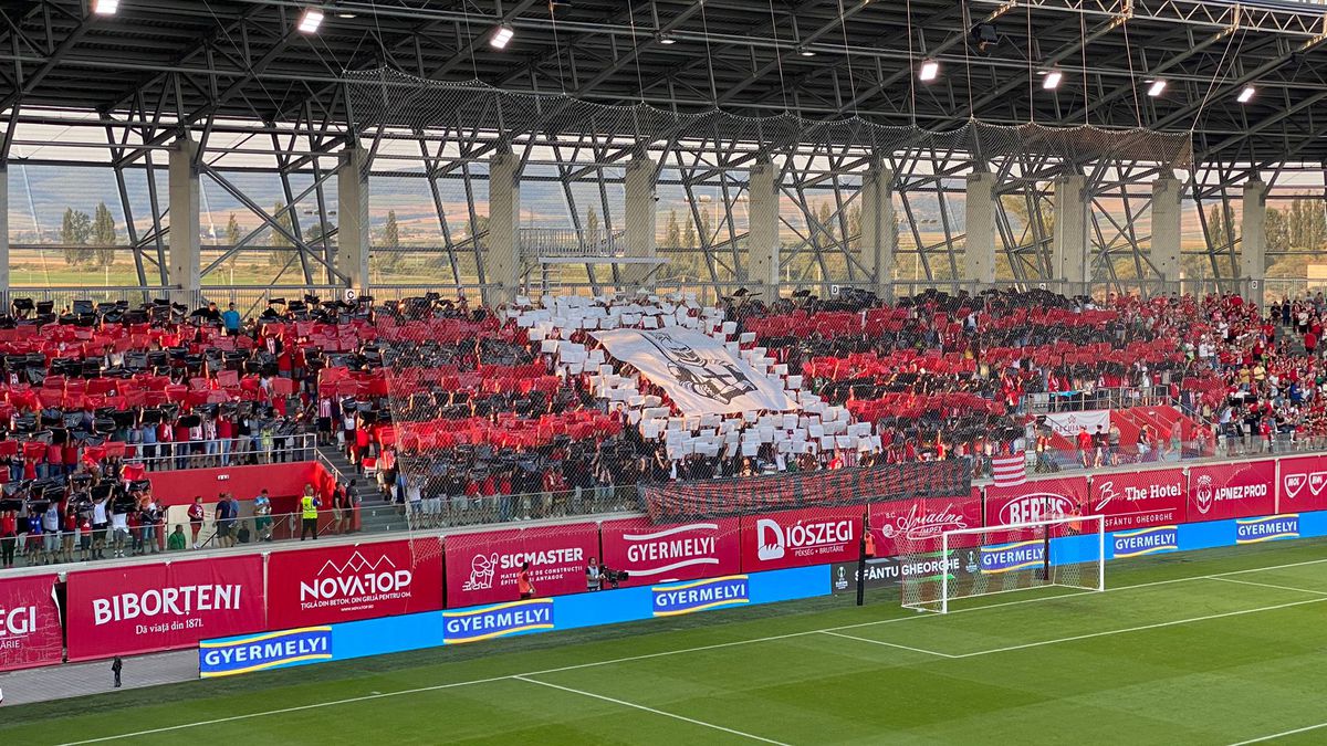 Sepsi - CSKA Sofia, imagini dinainte de meci