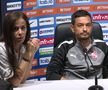FOTO Margarita Peychinska, translator la conferința CSKA înainte de FCSB