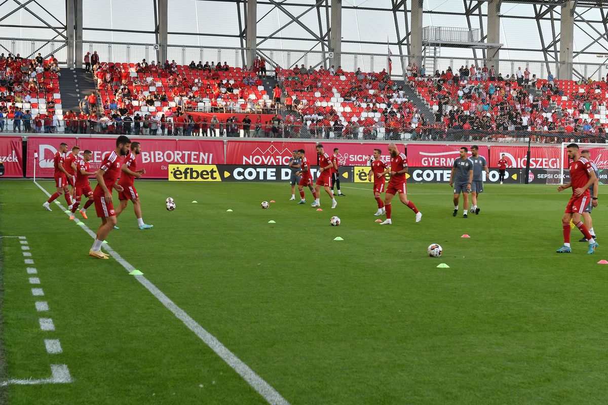 Penalty ușor primit de Sepsi în prima repriză cu CSKA: „plonjonul” lui Ștefănescu a contat decisiv