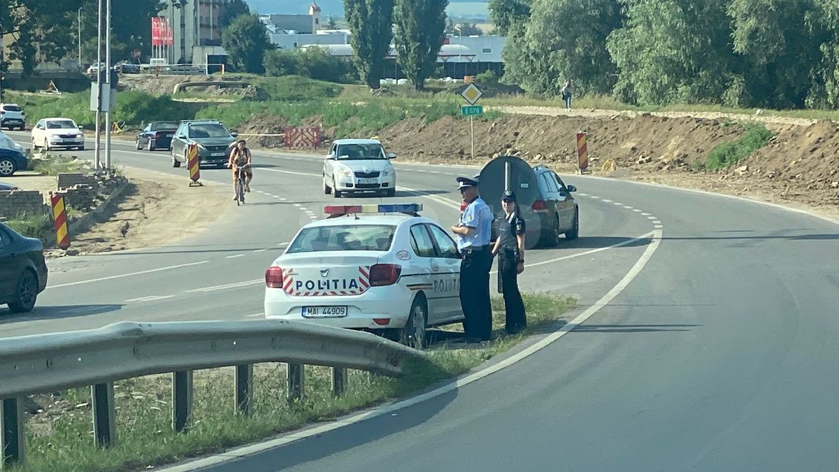 Un oraș în alertă că vin bulgarii » Polițiștii au percheziționat toate mașinile cu număr de Bulgaria înainte de Sepsi - CSKA Sofia. Imagini de la reporterii GSP