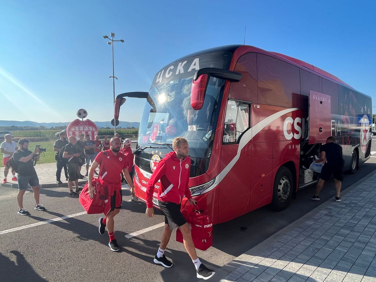 Sepsi - CSKA Sofia, imagini dinainte de meci