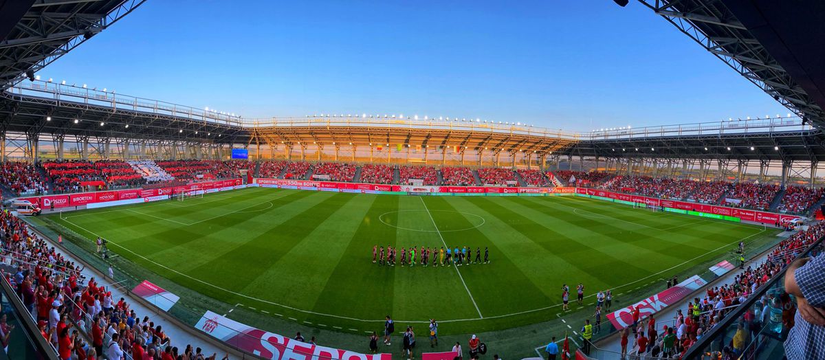 Sepsi - CSKA Sofia, imagini dinainte de meci