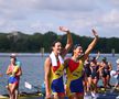 Barca feminină a României, aur la proba de 8+1