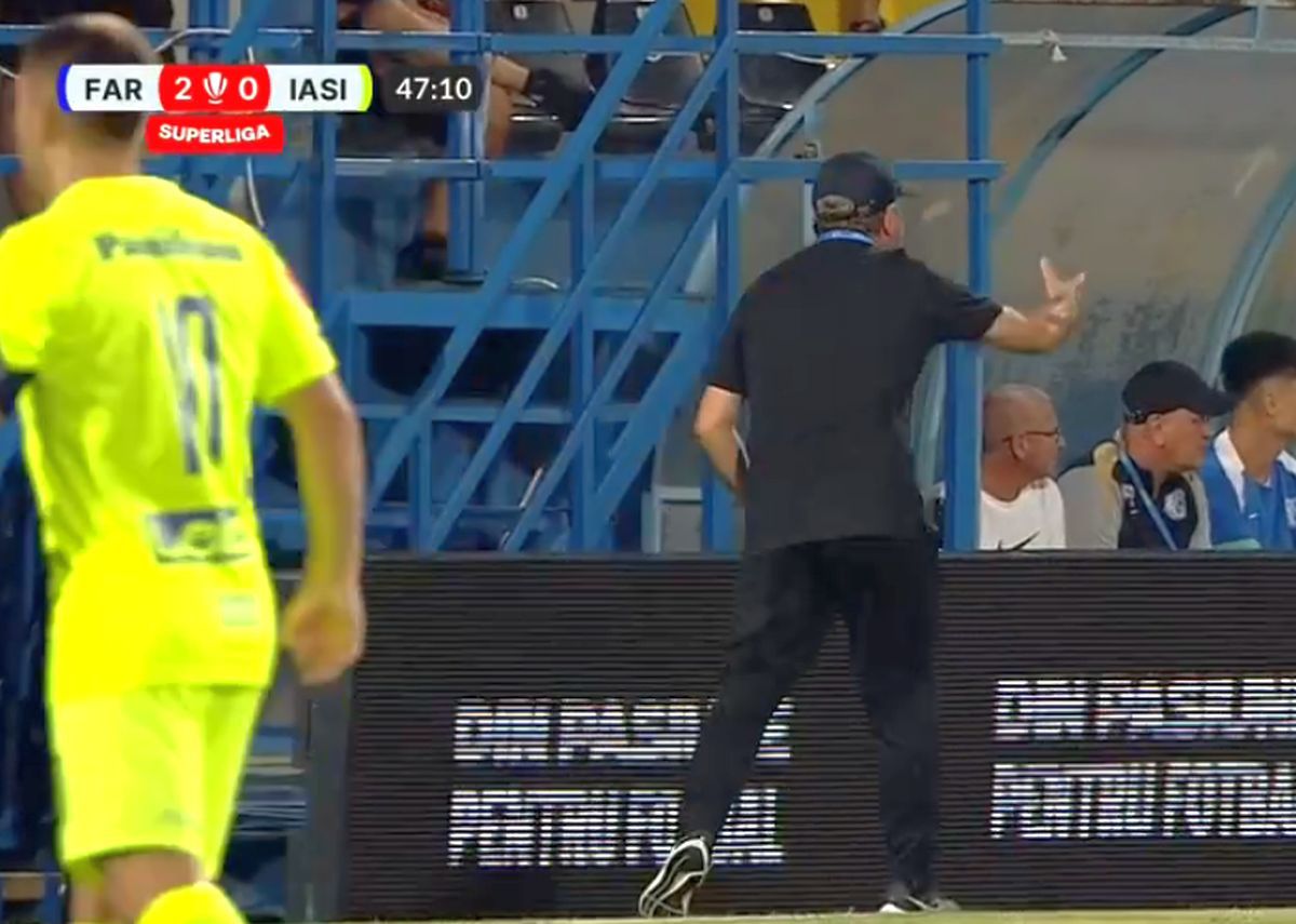 Toate camerele pe el: Gică Hagi, ieșire nervoasă și la 2-0 » Ce l-a iritat + Toate declarațiile de la final: „A fost extraordinar!”