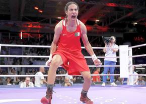 „Bărbatul biologic” Imane Khelif a câștigat lupta cu maghiara Hamori și are asigurată MEDALIA olimpică!