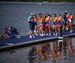 Barca feminină a României, aur la proba de 8+1