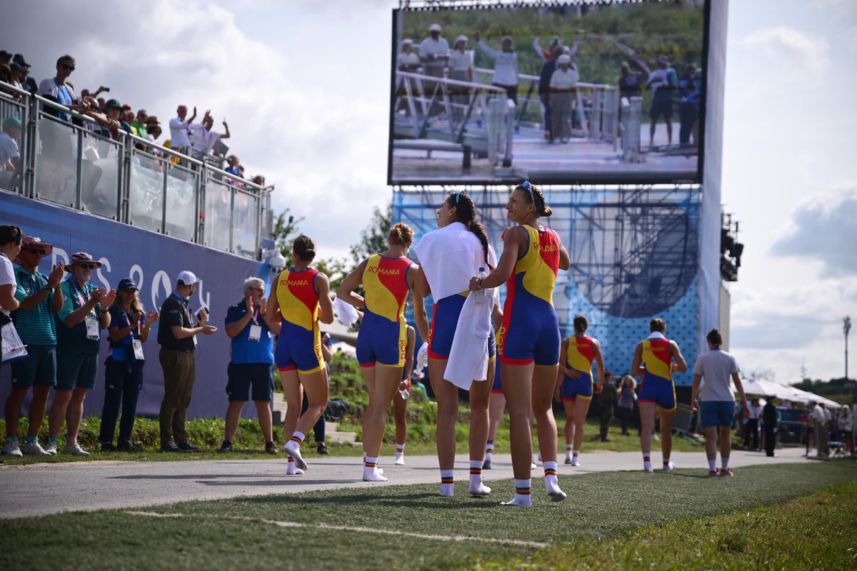 Barca feminină de 8 plus 1 a luat medalia de AUR! Am triumfat din nou în proba-regină a canotajului după 20 de ani, cu un timp incredibil! + Băieții au încheiat finala pe locul 5