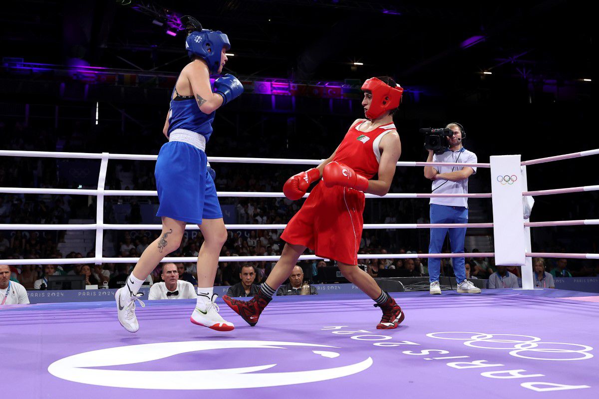 Imane Khelif - Anna Luca Hamori, în sferturile turneului olimpic de box