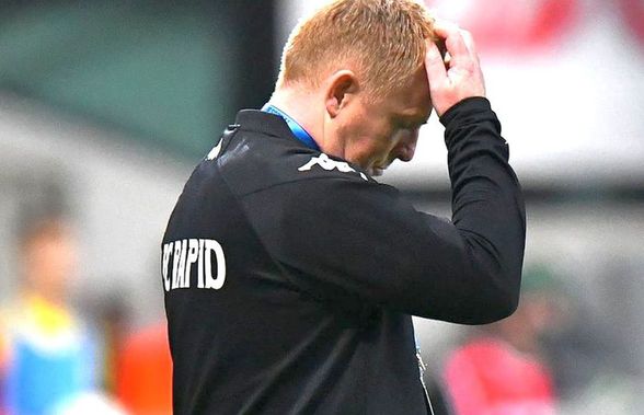 Probleme pentru Neil Lennon » Antrenorul Rapidului a părăsit de urgență România