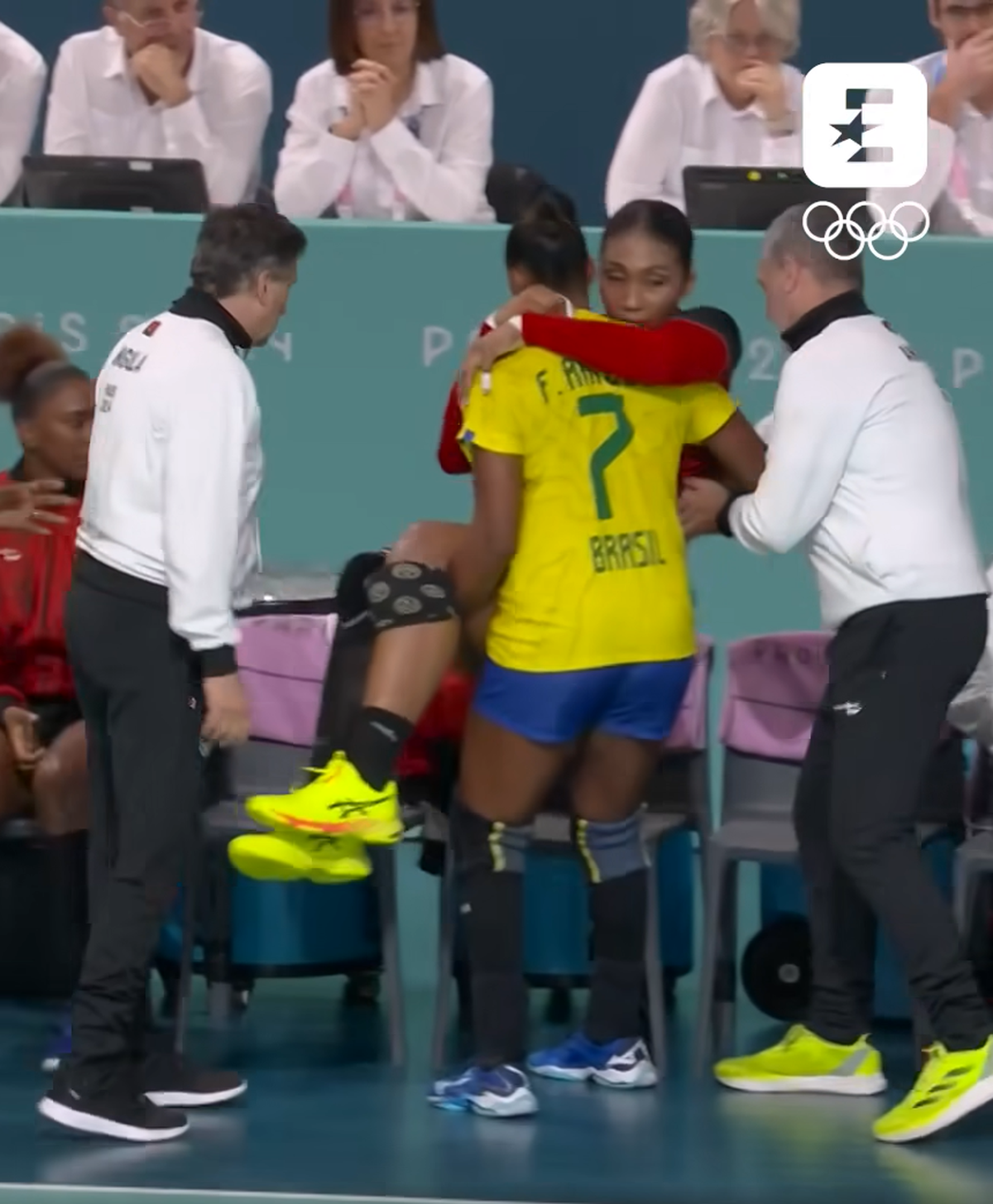 Trei jucătoare din Liga Florilor au produs un moment emoționant la Jocurile Olimpice