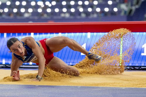 Elena Andreea Taloș în timpul finalei olimpice Foto: Raed Krishan (Paris)