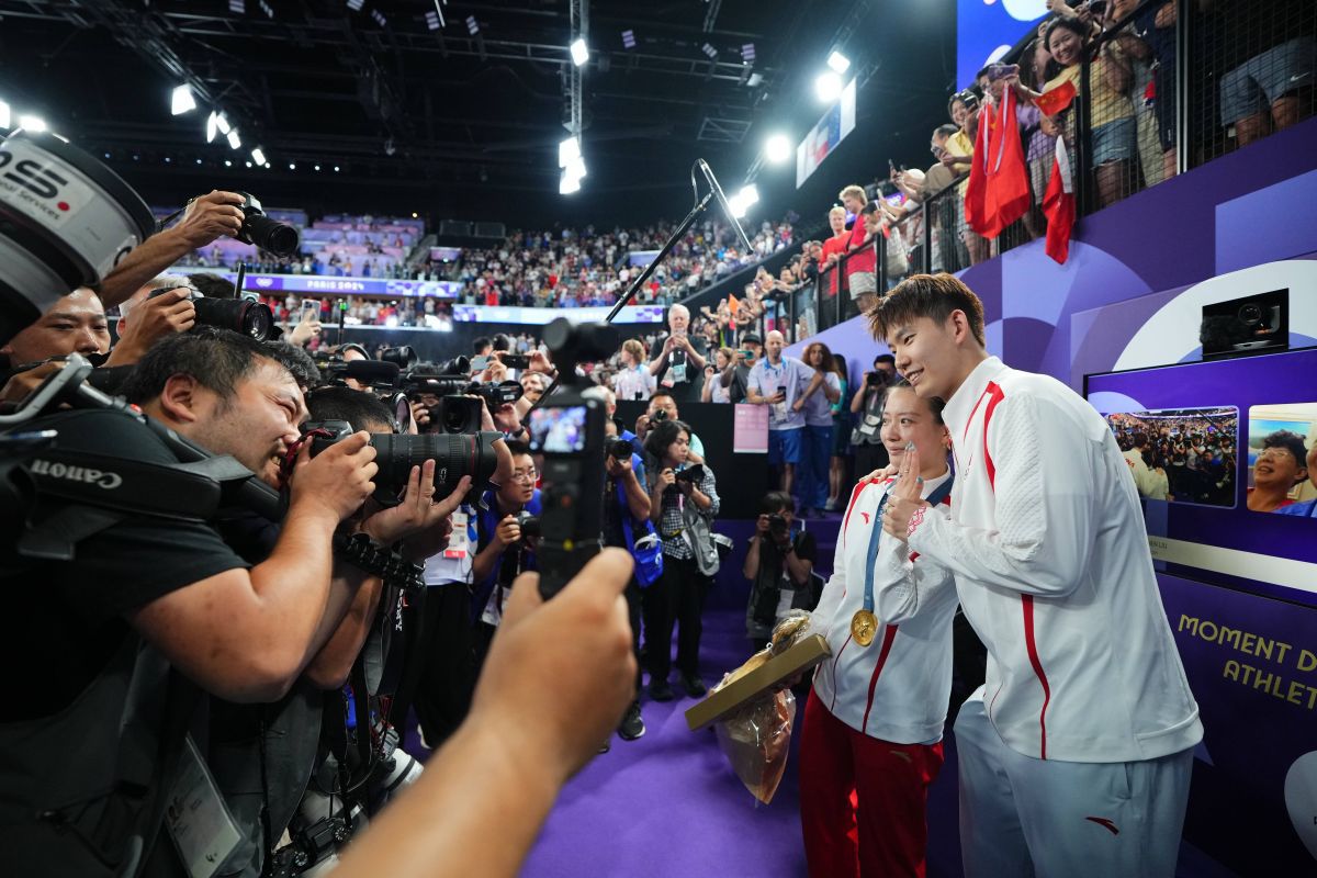 Yanqiong Huang a câștigat aurul olimpic și imediat a fost cerută în căsătorie