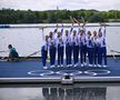 Barca feminină a României, aur la proba de 8+1