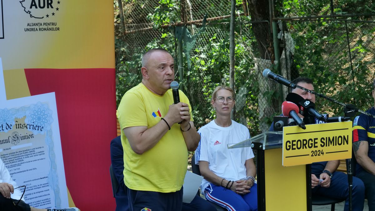 George Simion și-a lansat planul pentru salvarea sportului