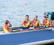 Barca feminină a României, aur la proba de 8+1