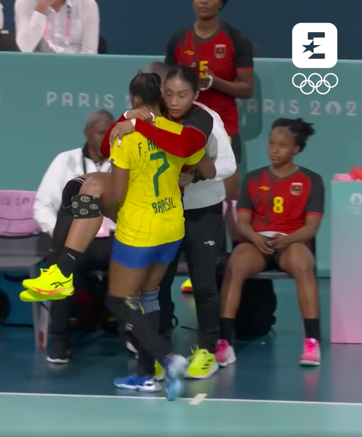 Trei jucătoare din Liga Florilor au produs un moment emoționant la Jocurile Olimpice