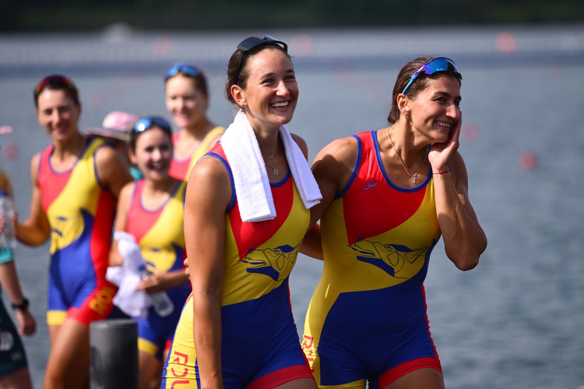 Barca feminină a României, aur la proba de 8+1