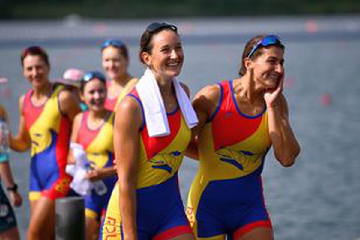 Barca feminină a României, aur la proba de 8+1