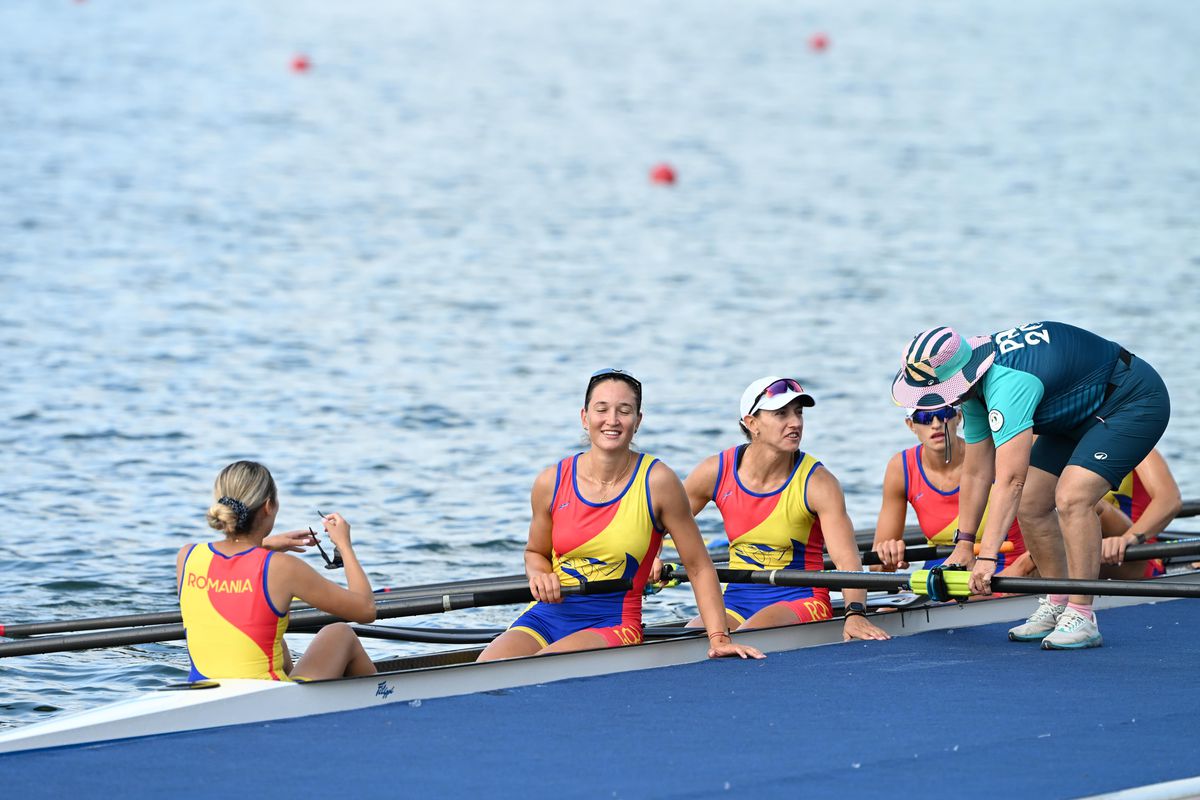 Barca feminină a României, aur la proba de 8+1