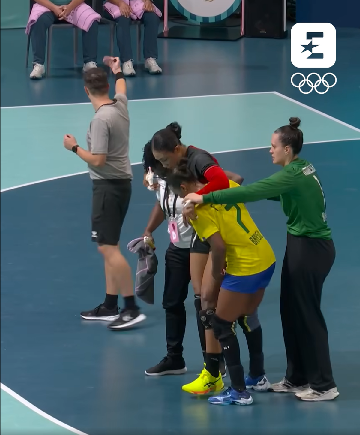 Trei jucătoare din Liga Florilor au produs un moment emoționant la Jocurile Olimpice