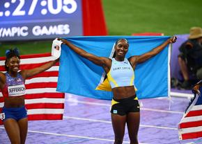 Campioana olimpică de la 100 metri vine dintr-o țară de 180.000 de locuitori » Julien Alfred a învins-o pe americanca Sha'Carri Richardson