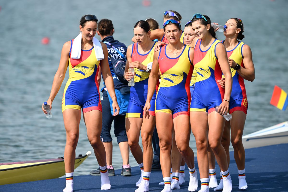 Barca feminină a României, aur la proba de 8+1