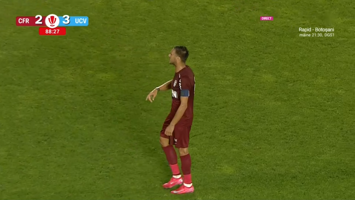 Dan Petrescu, trimis în tribune de Rareș Vidican într-un final incendiar în Gruia » Ce arată reluările