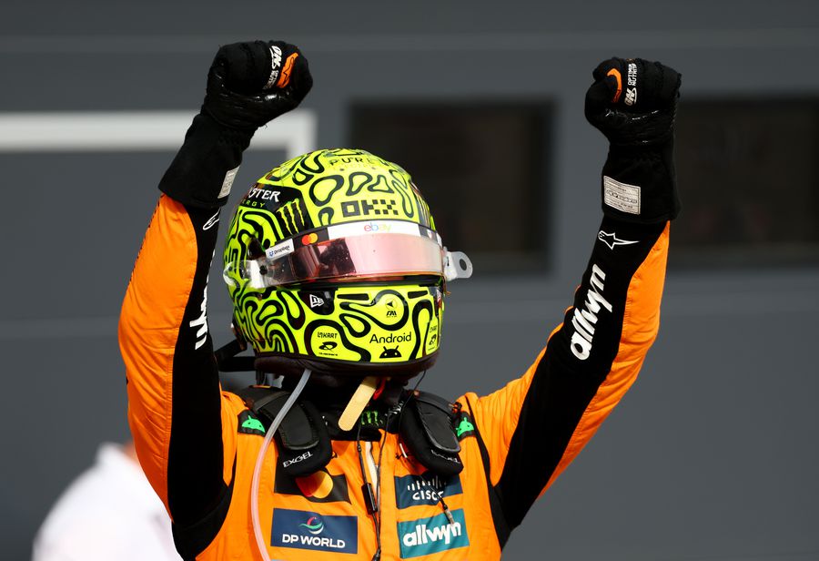 Lando Norris // FOTO: Guliver/GettyImages Strategia câștigătoare a decis Marele Premiu de la Hungaroring, într-un final cu inima la gât + Cursă de coșmar pentru Leclerc. Clasamentele