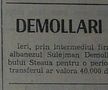 Altă știre care dădea ca și semnat contractul lui Demollari cu Steaua