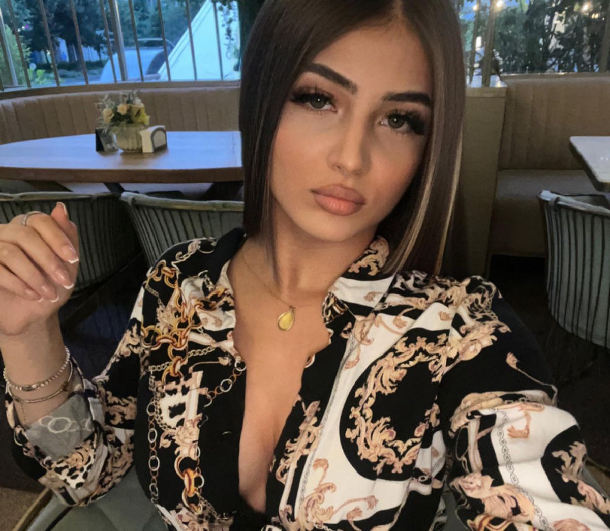 Antonia, iubita lui Alexandru Musi, a fost prezentă la Dinamo - FCSB