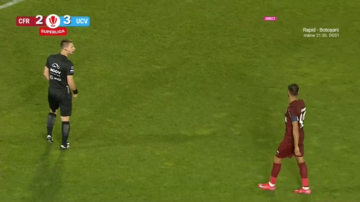 Dan Petrescu, trimis în tribune de Rareș Vidican într-un final incendiar în Gruia » Ce arată reluările