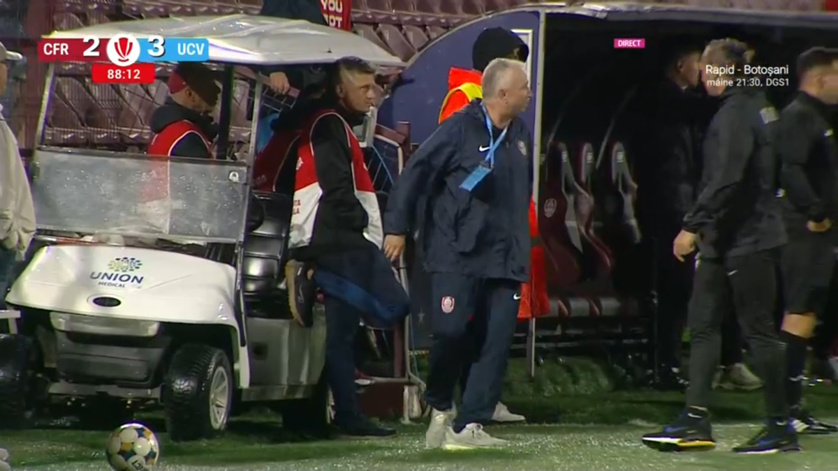 Dan Petrescu, trimis în tribune de Rareș Vidican într-un final incendiar în Gruia