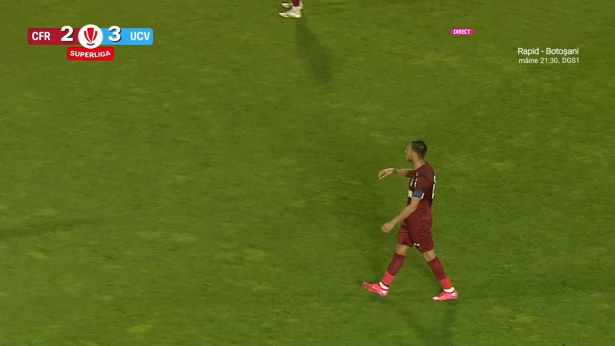 Dan Petrescu, trimis în tribune de Rareș Vidican într-un final incendiar în Gruia » Ce arată reluările