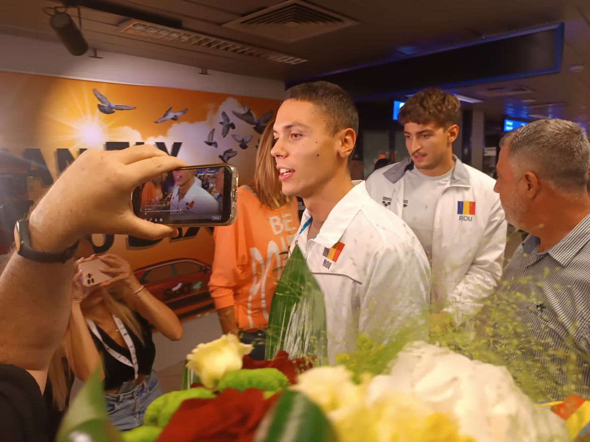 David Popovici, declarația serii pe aeroport: „Comentariile lui Emil Hossu-Longin...”